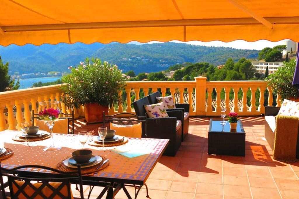 Apartamento En El Puerto De Soller Con Gran Terraza Privada Y Vistas Al Mar. Piscina Comunitaria. Localizado En Un Zona Tranquila Y Muy Soleada. Wifi Gratis Disponible. Parking. Екстер'єр фото